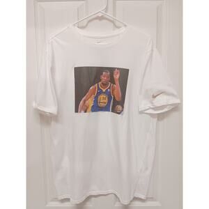 NIKE TEE DRI-FIT KEVIN DURANT GOLDEN STATE WARRIORS MEN SIZE XL NEW RARE WHITE